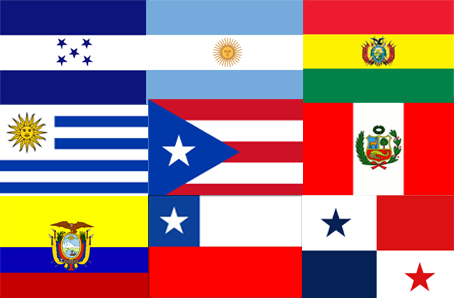 Banderas América Latina